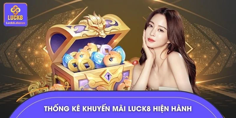 Thống kê chi tiết khuyến mãi LUCK8 hiện hành