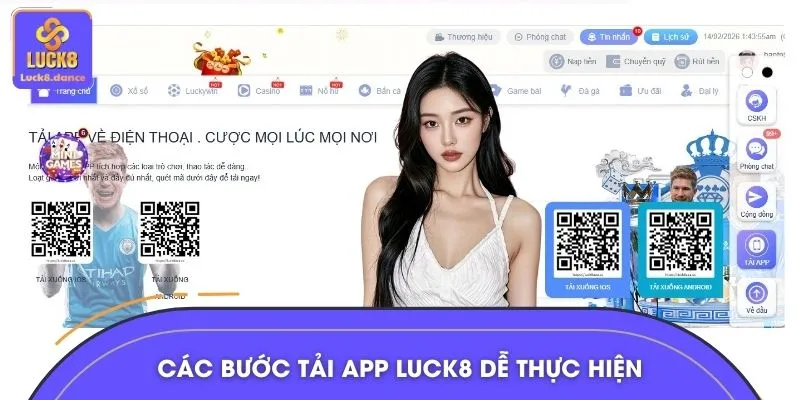 Các bước tải app LUCK8 dễ thực hiện cho từng thiết bị